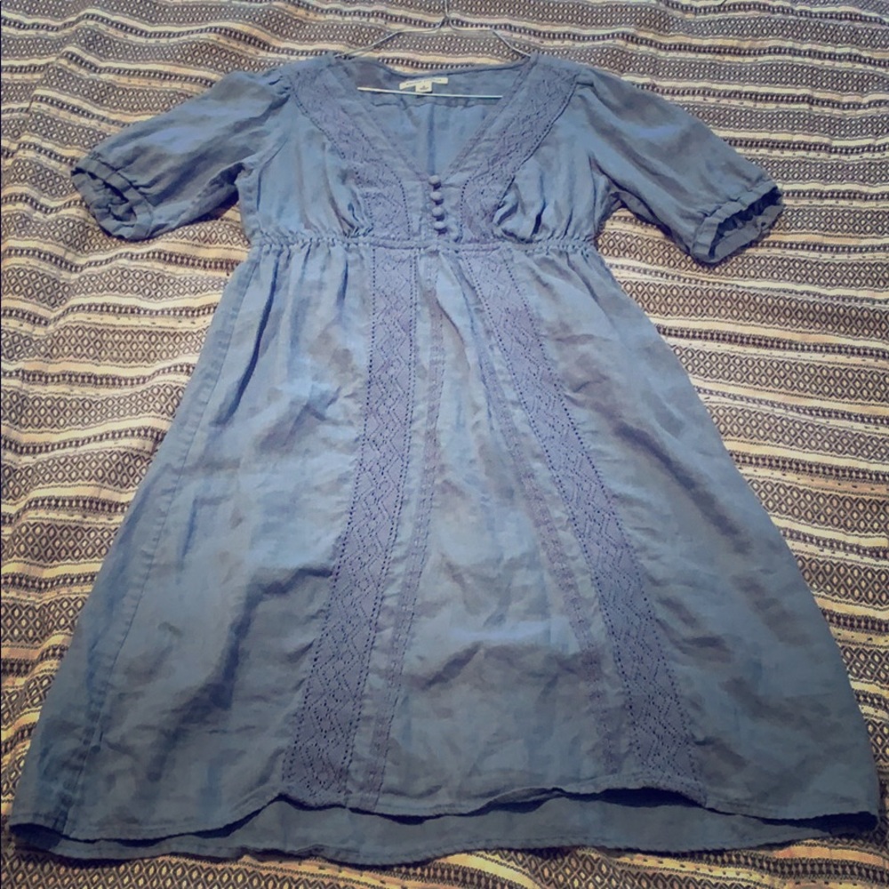 Pre-loved Banana Republic blue casual dress